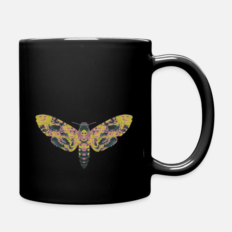 Skull swarmer - Full Colour Mug - black