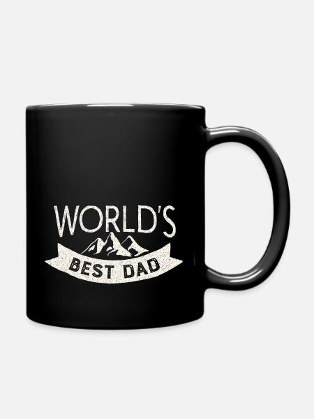 World’s best dad - Fête des Pères - Idée de cadeau - Mug uni - noir