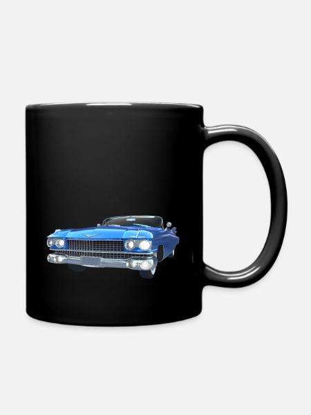 cadillac - Tasse einfarbig - Schwarz