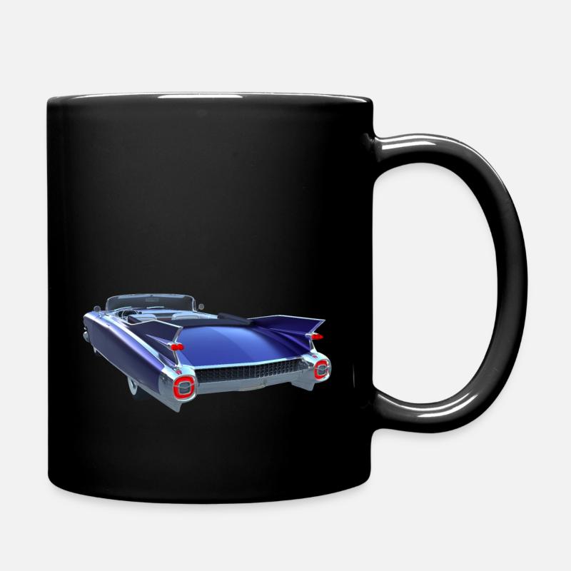 cadillac - Tasse einfarbig - Schwarz