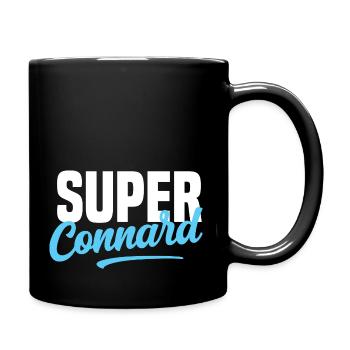 Super connard cadeau humour provoque homme - Mug uni - noir - Droite