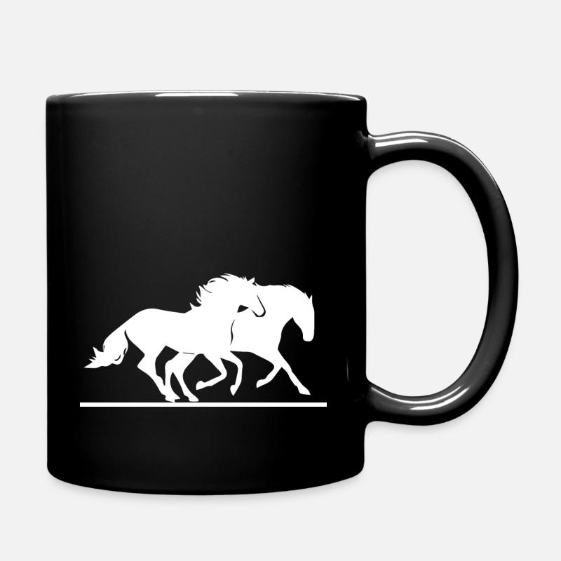 Cheval cheval cheval équitation - Mug uni - noir