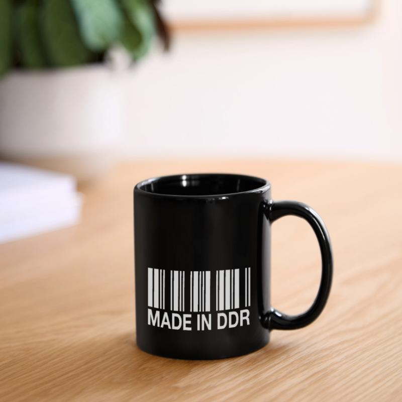 Made in DDR Barcode Strichcode Full Colour Mug
