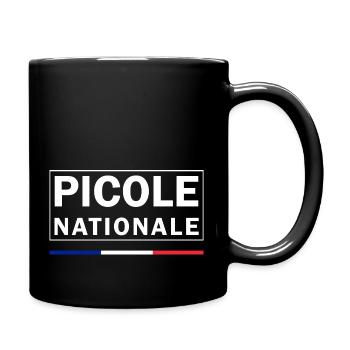 Picole Nationale - Mug uni - noir - Droite