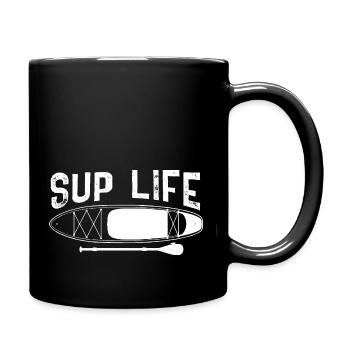 sup life Design for a sup sport follower - Full Colour Mug - black - Right