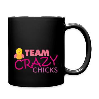 Teamshirt chicks Muddy Run Shirt Grümpeltunier - Tasse einfarbig - Schwarz - Rechts
