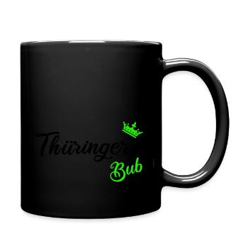 Thüringer Bub - Tasse einfarbig - Schwarz - Rechts