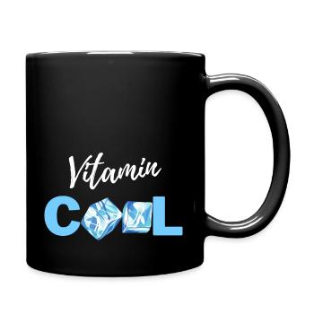 Vitamins COOL - Full Colour Mug - black - Right