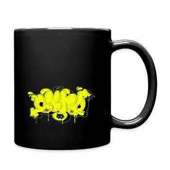 Cyrograff Nr. 8 - Tasse einfarbig - Schwarz - Rechts