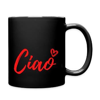 Ciao - Tasse einfarbig - Schwarz - Rechts