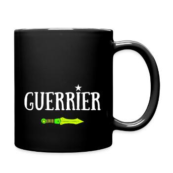 GUERRIER JDR ÉPÉE MAGIQUE - Mug uni - noir - Droite