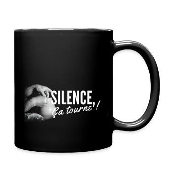 Silence, ça tourne potier céramiste cinéma - Mug uni - noir - Droite