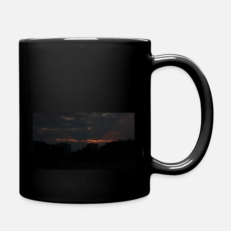 Sunset - Tasse einfarbig - Schwarz