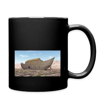 Arche Noah, Bibel, Religion - Tasse einfarbig - Schwarz - Rechts