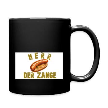 Herr der Zange - Tasse einfarbig - Schwarz - Rechts