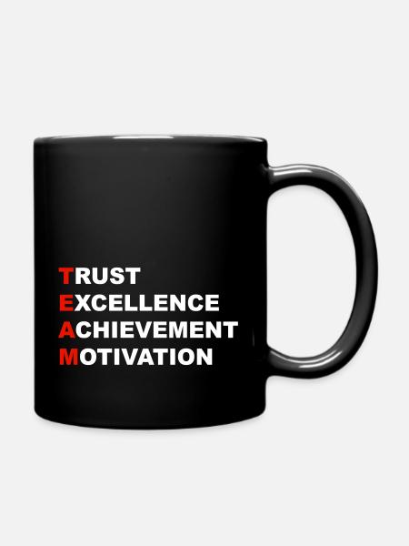 Travail d’Équipe - Mug uni - noir