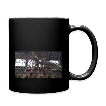 Big Fish Skeletone - Full Colour Mug - black - Right