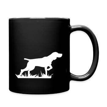 Chien de chasse Dog Lover Dog Handler - Mug uni - noir - Droite