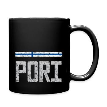 Pori - Tasse einfarbig - Schwarz - Rechts