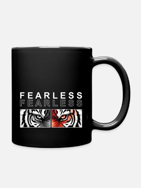 INTRÉPIDE - Tigre - Mug uni - noir