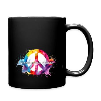 StandUp4peace 03 - Full Colour Mug - black - Right