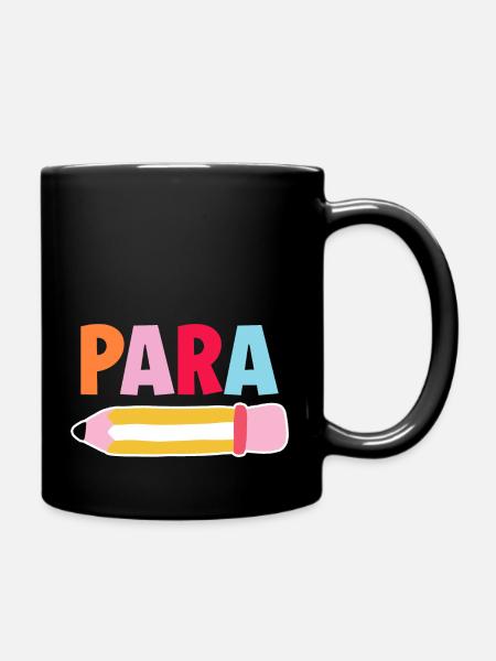 Para professional - Tasse einfarbig - Schwarz