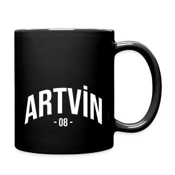 Artvin 08 Turkey Turkiye Gift Holiday Türk TR - Full Colour Mug - black - Right