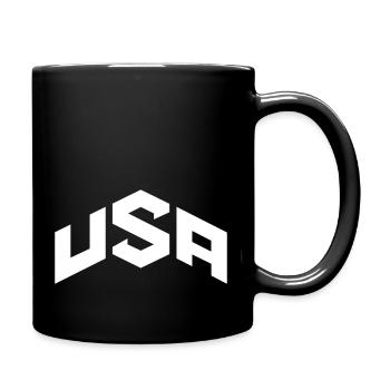 United States - Full Colour Mug - black - Right