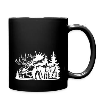 Suède Suède Viking Nordique Scandinavie Solstice d’été - Mug uni - noir - Droite