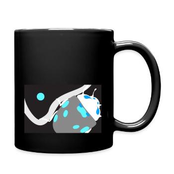 Night of lady bird - Full Colour Mug - black - Right