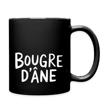 Bougre d'âne - Mug uni - noir - Droite
