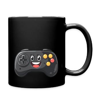 Manette amusante pour les joueurs - Mug uni - noir - Droite