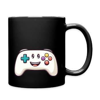 Manette amusante pour les joueurs - Mug uni - noir - Droite