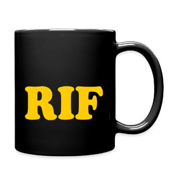 Rif - Mug uni - noir - Droite