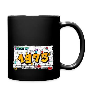 Classic Vibes 1973 Graffiti – 52 Years of Urban - Full Colour Mug - black - Right