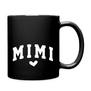 Mimi Love Heart Design for Grandmothers - Full Colour Mug - black - Right