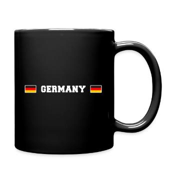 DE Fanshirt - Tasse einfarbig - Schwarz - Rechts