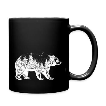 Voyage Aventure Camping Randonnée Cadeau - Mug uni - noir - Droite