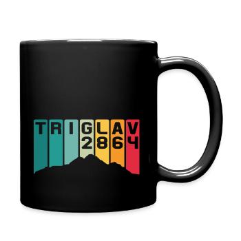 Triglav Triglau Slowenien Slovenia Kranjska Gora - Full Colour Mug - black - Right