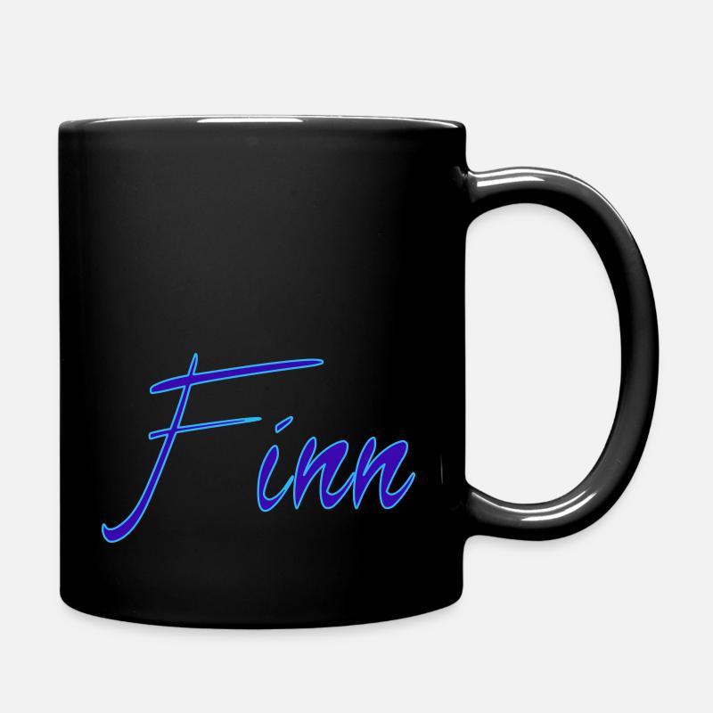 Finn - Tasse einfarbig - Schwarz