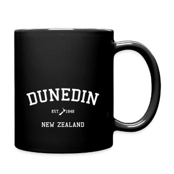 New Zealand - Dunedin - Kiwi - Maori - Neuseeland - Full Colour Mug - black - Right