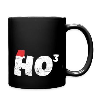 Ho 3 Professeur de mathématiques de Noël Santa HO HO HO - Mug uni - noir - Droite
