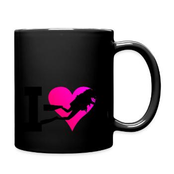 Plongeurs plongeurs plongeurs hommes Plongeurs sous-marins Femmes - Mug uni - noir - Droite