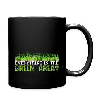 Espace vert ? - Denglish dit Denglish - Mug uni - noir - Droite