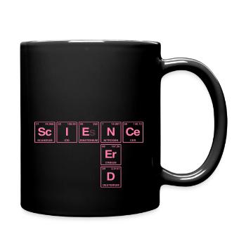 Lustiger Spruch für Forscher & Nerds - Tasse einfarbig - Schwarz - Rechts