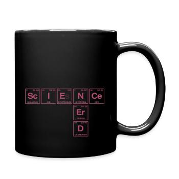Lustiger Spruch für Forscher & Nerds - Tasse einfarbig - Schwarz - Rechts
