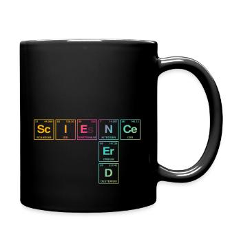 Lustiger Spruch für Forscher & Nerds - Tasse einfarbig - Schwarz - Rechts