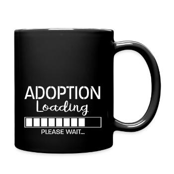 Adoption Loading - Full Colour Mug - black - Right