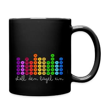 Set the Bagel - Conception sonore - Mug uni - noir - Droite