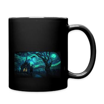Night sky midnight - Full Colour Mug - black - Right